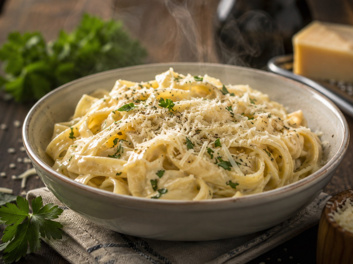 Макароны с сыром